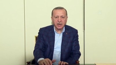 Cumhurbaşkanı Erdoğan: 'Bu zorlu süreci inşallah hep birlikte atlatacağız' - ANKARA