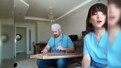 helal -  Doktor çift kanunla ‘corona cover’i söyledi Videosu