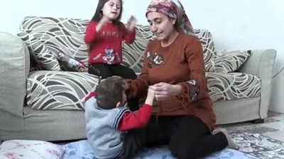 hastane - Hasta evlatlarına duyduğu sevgiyle zorlukları aşıyor - ADANA Videosu