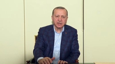 mefhum - (HD) Cumhurbaşkanı Erdoğan: 'Bu zorlu süreci inşallah hep birlikte atlatacağız' - İSTANBUL Videosu