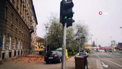 artci sarsinti -  - Hırvatistan'da meydana gelen depremde 1 çocuk öldü Videosu
