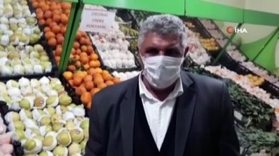 devlet hastanesi -  Çaldıranlı esnaftan sağlık çalışanlarına kilo kilo meyve Videosu