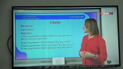 matematik -  Çocuklar EBA ile ilk derslerini almaya başladı Videosu