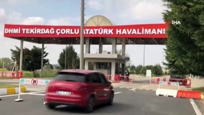  - Çorlu Atatürk Havalimanında uçuşlar durdu