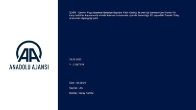 diyalog - Foça belediye başkanının 'Evinizde kalın' uyarısına 'baston'lu cevap - İZMİR Videosu