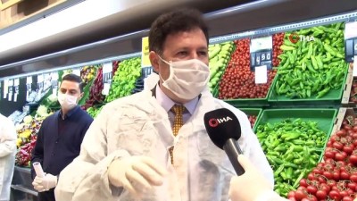 kilik kiyafet -  Gıda işletmelerine 'Korona' denetlemesi Videosu