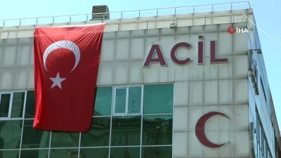 devlet hastanesi -  Kayseri’de hastalar için devlet hastanesinin bahçesine çadır kuruldu Videosu