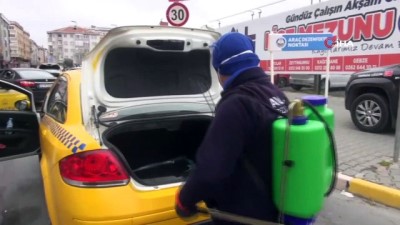dezenfeksiyon -  Avcılar’da araçlara korona virüs dezenfeksiyonu Videosu