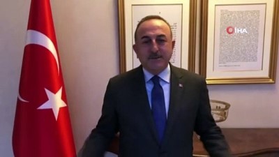  Bakan Çavuşoğlu'ndan 'Evde Kal Türkiye' çağrısına destek