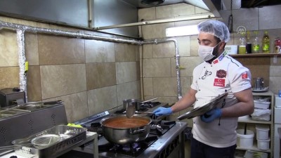 Belediyeden ihtiyaç sahiplerine bir restoran ve fırının desteğiyle ücretsiz yemek - KASTAMONU