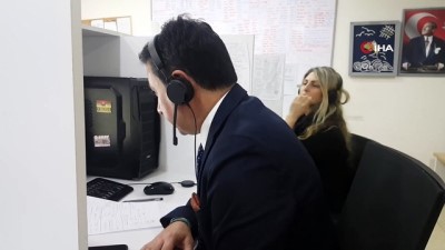  Bodrum Belediye Başkanı Aras, çağrı merkezine gelen telefonları yanıtladı
