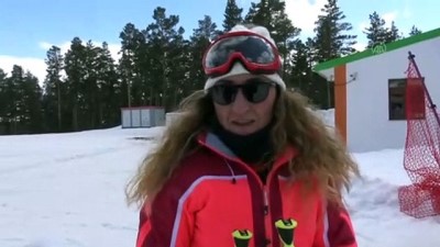 Cıbıltepe Kayak Merkezinden sezona veda - KARS