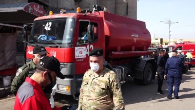 baskent - Irak'ta koronavirüs önlemleri - BAĞDAT Videosu