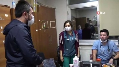 imalathane -  Sağlık çalışanlarına moral için 250 adet pastayı ücretsiz dağıttı Videosu