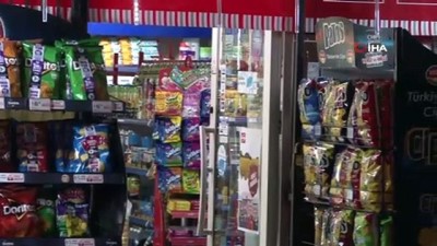 maskeli hirsiz -  Silahlı gaspçı market sahibine doğum gününde kabus yaşattı, o anlar kameraya böyle yansıdı Videosu