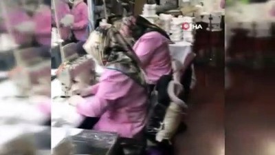 tekstil fabrikasi -  Tekstil üreticisi maske üretimine başladı Videosu
