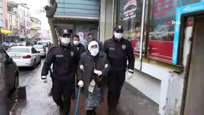  Beyoğlu polisinden 83 yaşındaki kadına yardım eli