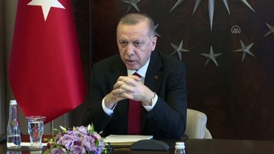 telekonferans - Cumhurbaşkanı Erdoğan, Yeni Yargı Reformu ve İnfaz Yasası İstişare Toplantısı gerçekleştirdi Videosu