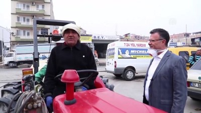 belediye baskani - Dezenfekte çalışmaları sürüyor - MANİSA Videosu