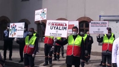 dezenfeksiyon - Erzurum’da koronavirüs ile mücadelede özel ekipler iş başında Videosu