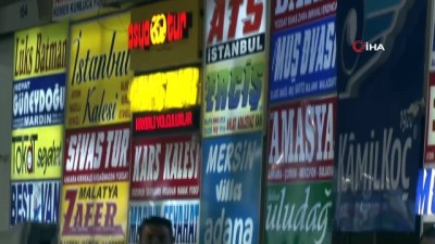  İzmir Otogarı’nda otobüsler yarı dolu yola çıktı