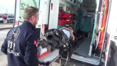 oyun havasi -  Yaralı alkollü sürücü oyun havasıyla hastaneye taşındı Videosu