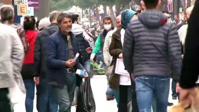 kalaba -  Evde kalın çağrılarına rağmen sokaklardaki yoğunluk göze çarptı Videosu