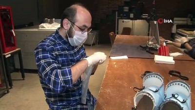 medikal -  İTÜ ARI Teknokent'te 3D yazıcıda maske üretildi Videosu