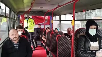  Polis otobüs ve minibüs sürücülerine göz açtırmıyor