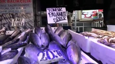  Trabzon'da balık tezgahlarında ‘Korona’ sessizliği