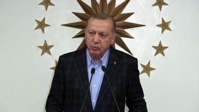 Cumhurbaşkanı Erdoğan: 'Hiçbir musibetin bizim gücümüzden büyük olmadığı inancıyla Kovid 19 ile mücadelemizi milletimizle birlikte kararlılıkla sürdürüyoruz' - İSTANBUL