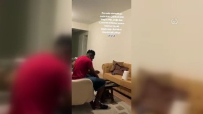turkiye - Denizlisporlu futbolcu Ogenyi Onazi'den 'evde kal' çağrısı Videosu