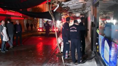 Manisa'da iş yeri yangını