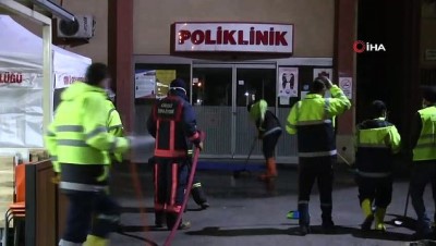  Ordu'da sokaklar dezenfekte ediliyor