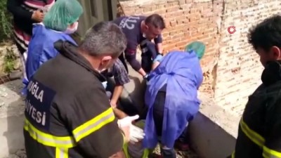 kirikli -  Yüksekten düşen işçiye demir saplandı Videosu