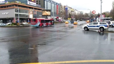 kalaba -  Ankara’da Korona etkisi: Meydan, cadde, sokak ve parklar boş kaldı Videosu