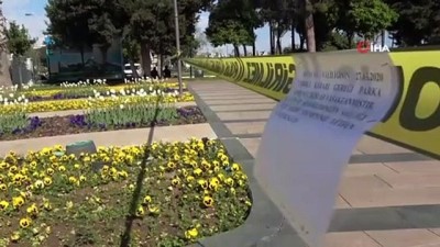park yasagi -  Antalya'da vatandaş park yasağına rağmen polisi bıktırdı Videosu