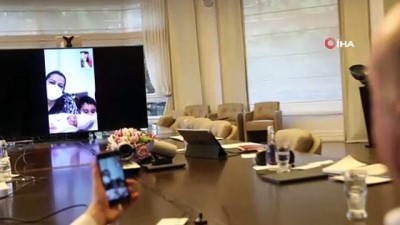  Cumhurbaşkanı Erdoğan’dan karantinadayken doğum yapan kadına tebrik telefonu