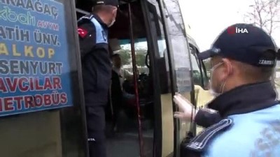 minibuscu -  Esenyurt'ta fazla yolcu alan minibüsçüden ilginç tepki... 'O zaman çalışmayalım , kurtarmaz bizi bu şekilde' Videosu