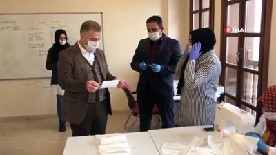 pasali -  Gaziosmanpaşalı kadınlar günde 2 bin maske üretiyor Videosu