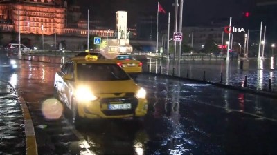 İstanbul’da yağmur etkili oldu