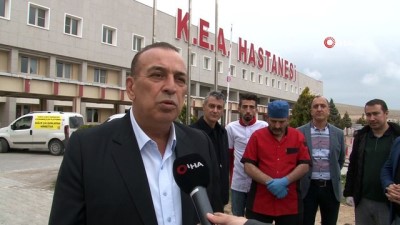  Konya'da sağlık çalışanlarına ‘etli ekmek’ ikramı