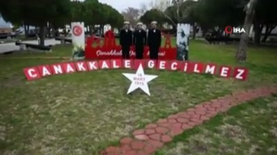  Korona virüse ‘Çanakkale geçilmez’ mesajı