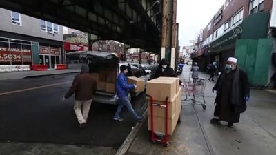 ABD'deki Zekat Vakfından 'Kovid-19 Acil Yardım Dağıtımı' - NEW YORK