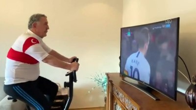 Bisiklet Federasyonu Başkanı Erol Küçükbakırcı'dan 'evde kal' çağrısı - ANKARA