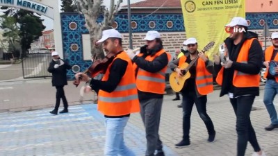 sosyal paylasim -  Çan Belediyesinden ‘evde kal' konseri Videosu