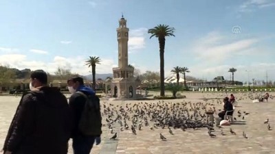 İzmir 'Evde kal' çağrısına uyuyor