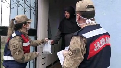 emekli maasi - Jandarma ihtiyaçlarını karşıladığı yaşlılara devletin şefkatli elini uzatıyor - MUŞ Videosu