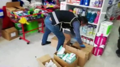  Merdiven altı sağlık malzemesi üreten iş yerine operasyon