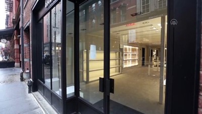New York'ta ünlü mağazalar, yağmaya karşı önlem aldı - NEW YORK